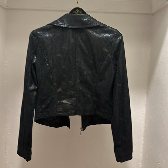 Rock & Republic cropped biker style jacket - Picture 2 of 8